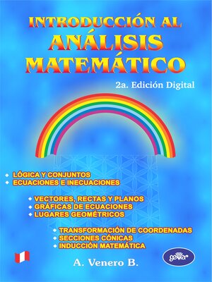 cover image of INTRODUCCIÓN AL ANÁLISIS MATEMÁTICO (2a Edición)